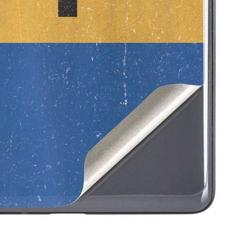 Barbados Flag Distressed Google Pixel 7a Skin